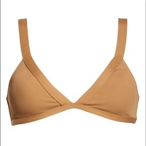 Lspace Farrah Ribbed Bikini Top